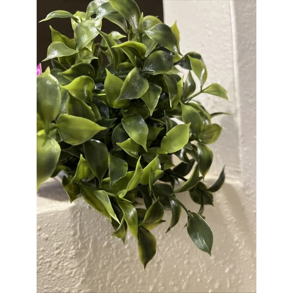 6 Pack Plants Ceramic Mini Artificial Greenery Potted Plants for Home Decor